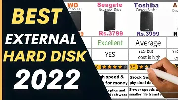 Top Best Hard Disk 2022 | 1TB External Portable HDD| WD vs Seagate vs Toshiba vs ADATA