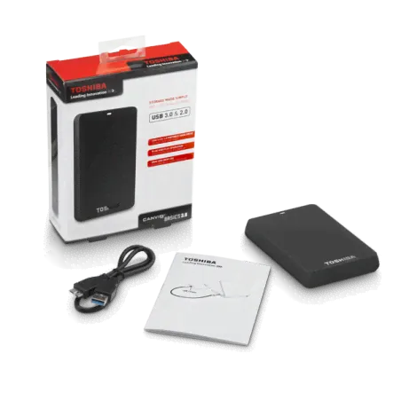 Жесткий диск 1 Тб Toshiba Canvio Basics USB 2,5'' Жесткий диск USB 2,5'' 1Tb Toshiba CanvioBasics