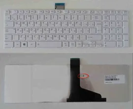 Клавиатура для Toshiba Satellite C850 L850, L850D, C50 белая