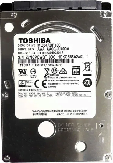 Жесткий диск Toshiba MQ04ABF100 HDD 2,5 1TB-0