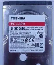 Внутренний жесткий диск Toshiba PC L200 500GB