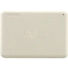 1000690157 Внешние HDD и SSD/ Portable HDD 2TB Toshiba Canvio Advance (Light beige), USB 3.2 Gen1, 109x78x14mm, 149g /12 мес./