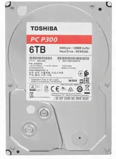6 ТБ Внутренний жесткий диск Toshiba P300 (HDWD260EZSTA) (HDWD260EZSTA)