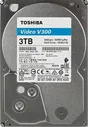 1064621 Жесткий диск Toshiba SATA-III 3Tb HDWU130UZSVA Video Streaming V300 (5940rpm) 64Mb 3.5