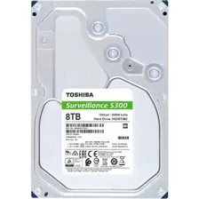 Внутренний жесткий диск 8TB Toshiba S300 Surveillance, 3.5", SATA III (HDWT380UZSVA)