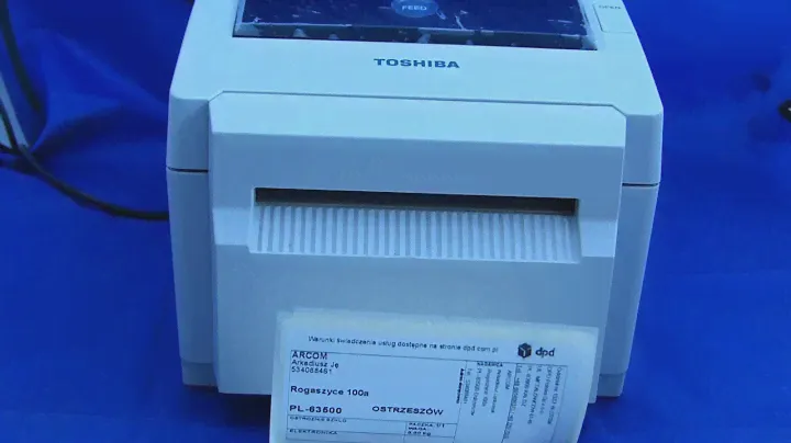 DRUKARKA TOSHIBA B-EV4D Z GILOTYNĄ