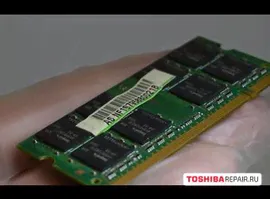 Увеличение оперативной памяти(ОЗУ) ноутбука Toshiba