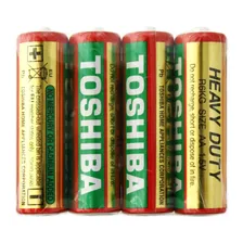 Батарейка солевая Toshiba R6/4SH AA (4 шт. в пленке)