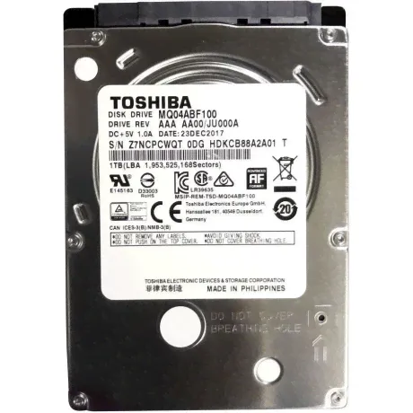 Жесткий диск Toshiba SATA-III 1Tb 2.5" (MQ04ABF100)-0