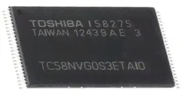 Микросхема Toshiba TC58BVG0S3HTA00 NAND Flash TSOP-48 ( чистая / пустая )